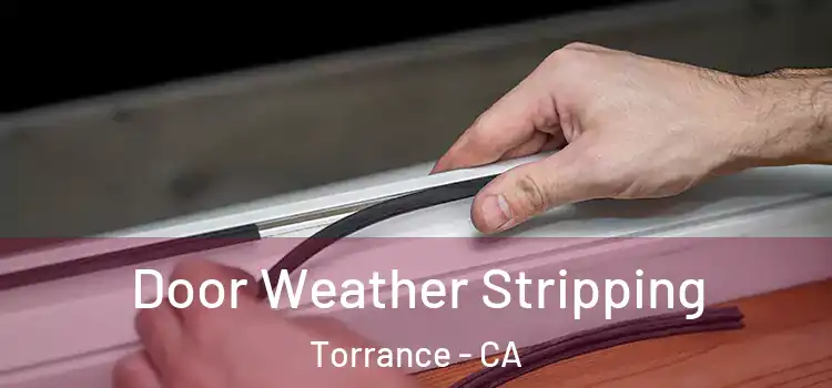 Door Weather Stripping Torrance - CA